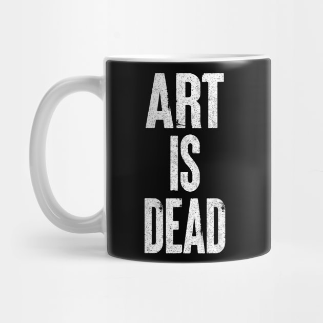 Art Is Dead /// Typography Statement Design by DankFutura